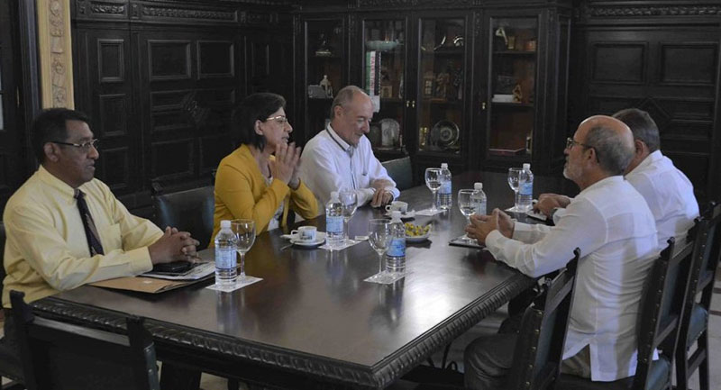 Embajada acompaña a parlamentaria en visita oficial a La Habana, Cuba