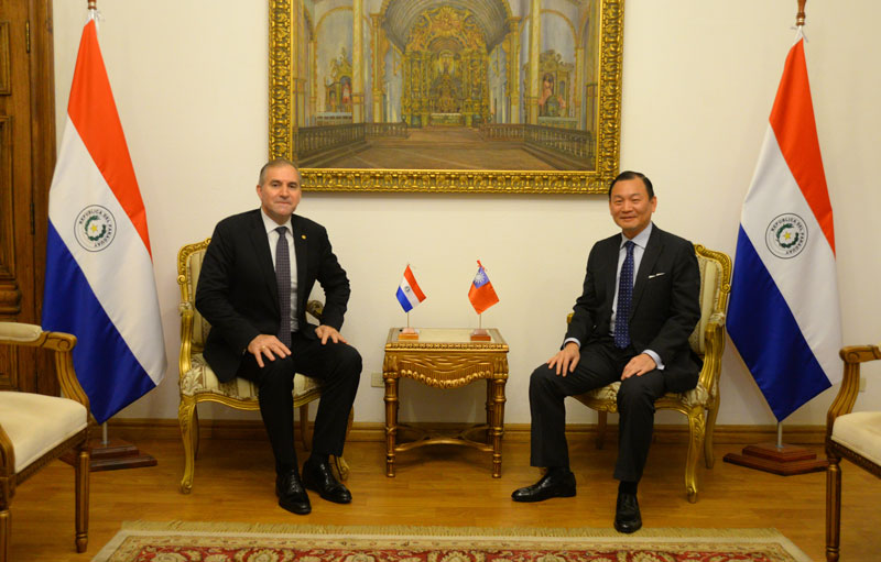 Canciller Arriola se reunió con el embajador de la República de China (Taiwán)