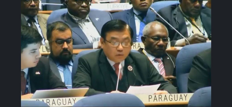 Paraguay presenta apoyo a Taiwán en asamblea de la OACI