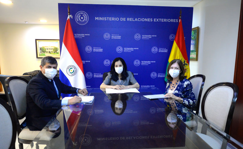 Directoras generales de Política y Relaciones Bilaterales de las Cancillerías de Paraguay y Bolivia mantuvieron reunión virtual