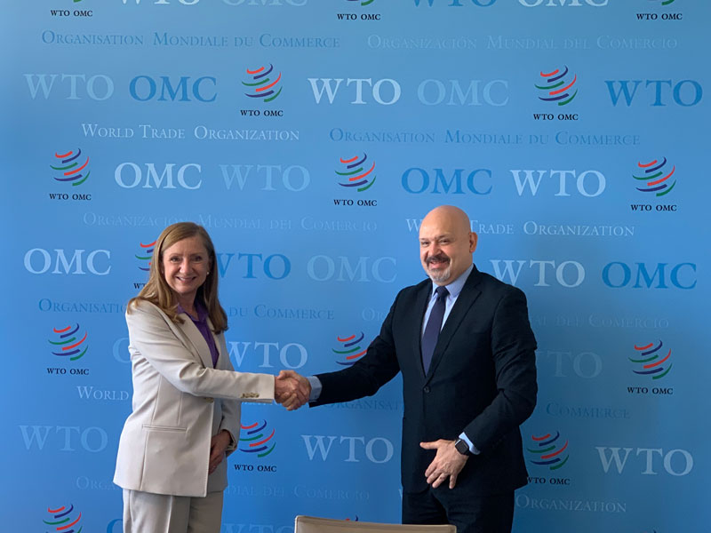 Viceministro Cano se reunió con Directora General Adjunta de la OMC