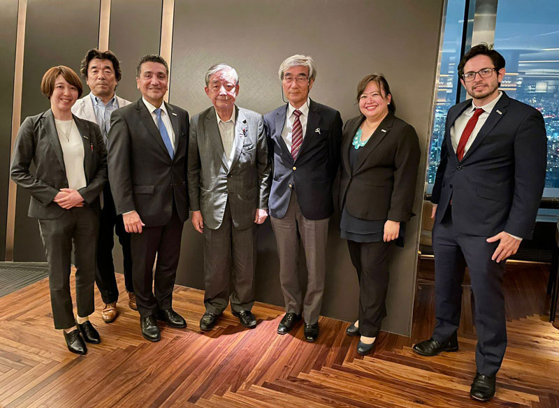 Embajada en Japón coordina visita oficial de diputado nipón 