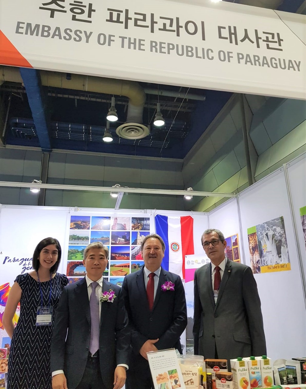 Embajada expone en feria empresas y productos que pueden ser exportados al mercado de Corea