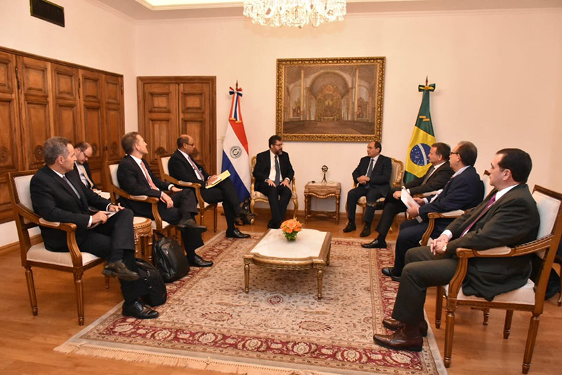 Cancilleres de Paraguay y Brasil se reúnen hoy en Asunción para tratar una amplia agenda bilateral