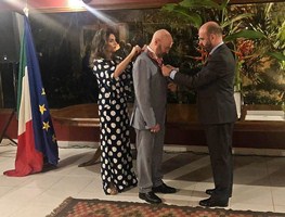 Italia condecoró a embajador Martín Llano-Heyn