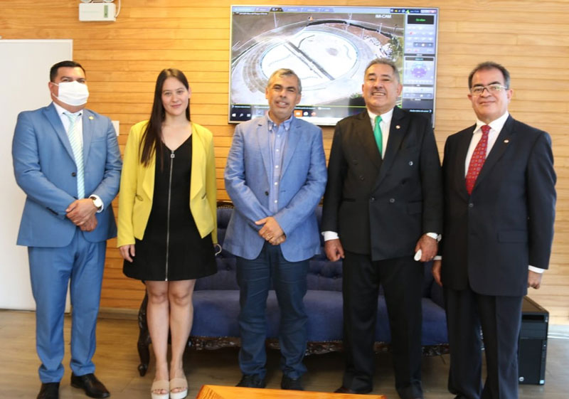 Sesión de Honor de la Alcaldía de Iquique en homenaje al Cónsul General del Paraguay