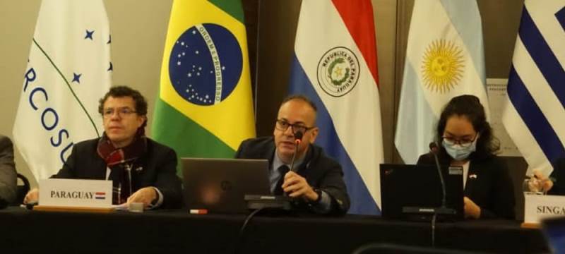 Con avances significativos concluye la V Ronda de Negociaciones entre Mercosur y Singapur en Asunción