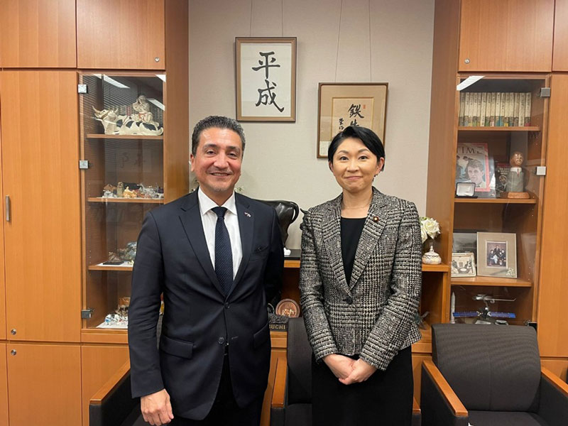 Embajador de Paraguay en Japón se reunió con la diputada Yuko Obuchi