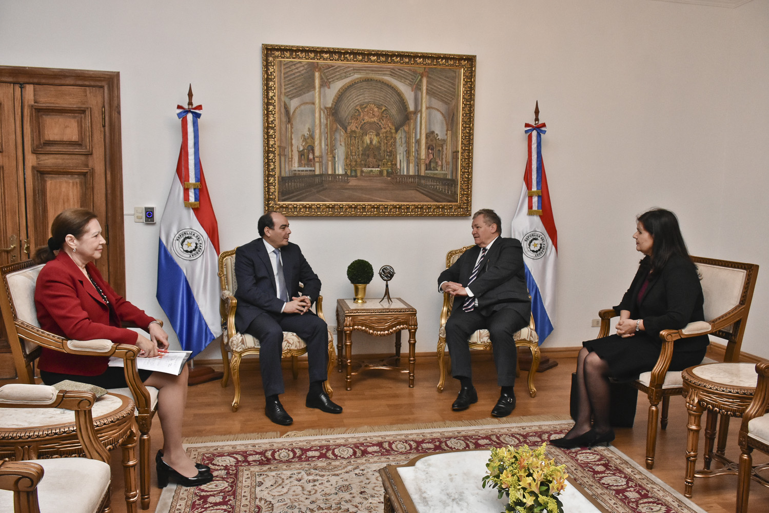Embajador de Bélgica expresa interés en incrementar el intercambio comercial con Paraguay