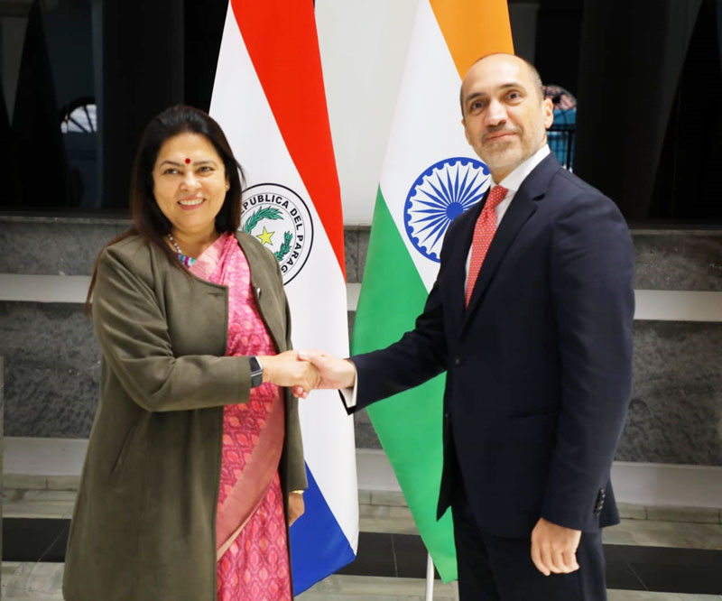 Paraguay e India exploran oportunidades de cooperación continua en diversas áreas