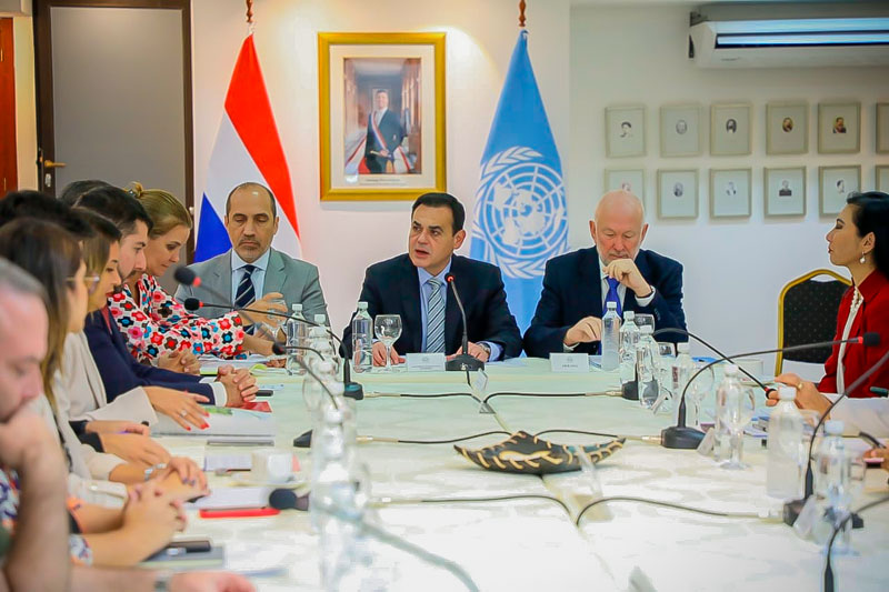Comité Directivo examina resultados y próxima cooperación con Naciones Unidas