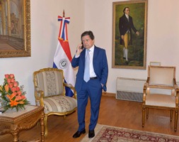 Cancilleres de Paraguay y Costa Rica Mantuvieron un diálogo telefónico