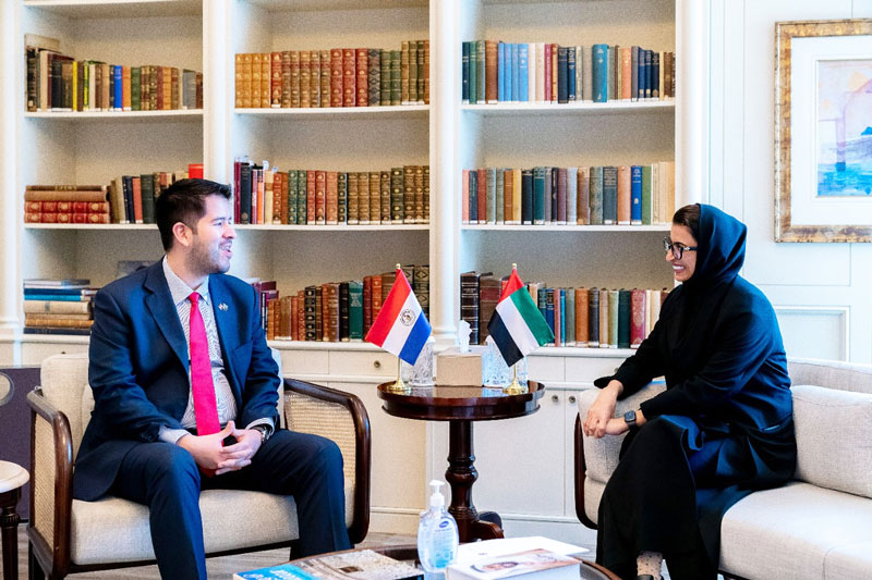 Embajador del Paraguay se reúne con Ministra de Cultura y Juventud emiratí para impulsar acuerdo entre ambos países