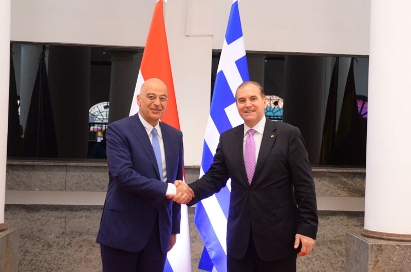 Cancilleres de Paraguay y Grecia realizaron repaso de la agenda común en materia política, económica-comercial, de inversiones y cooperación 
