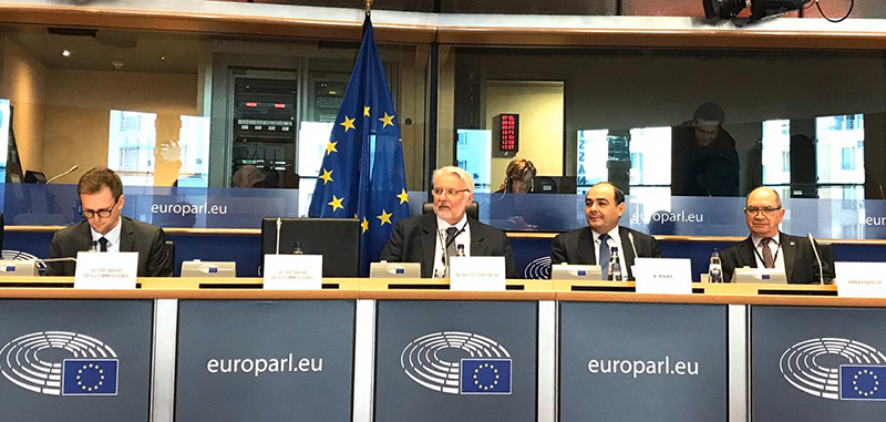 Canciller aseguró en el Parlamento Europeo que el acuerdo UE-Mercosur garantiza desarrollo y protección social y ambiental
