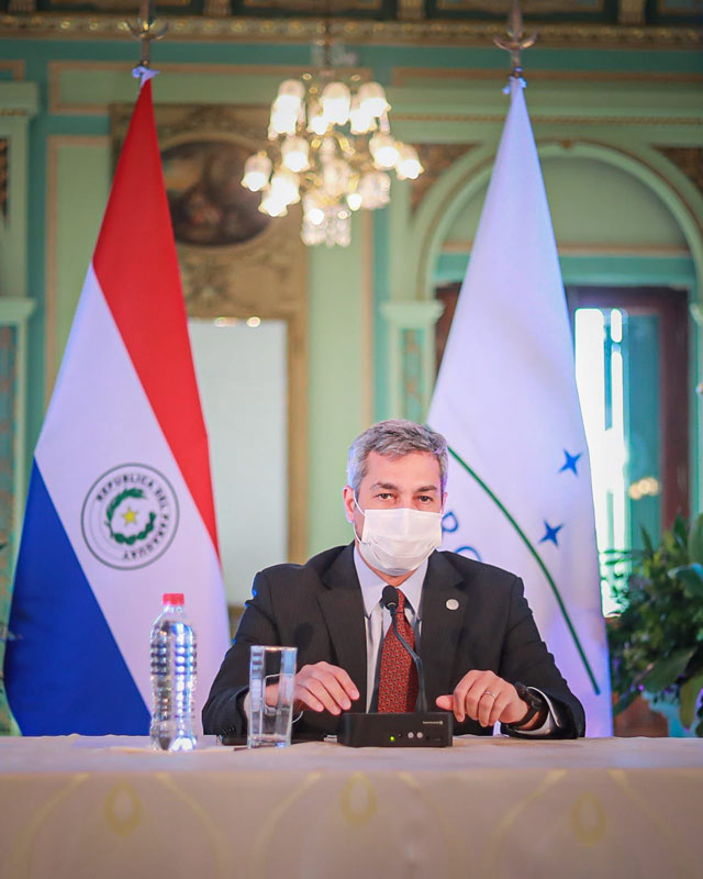 Intervención del Presidente de la República, Mario Abdo Benítez, en la Cumbre de Presidentes del MERCOSUR 