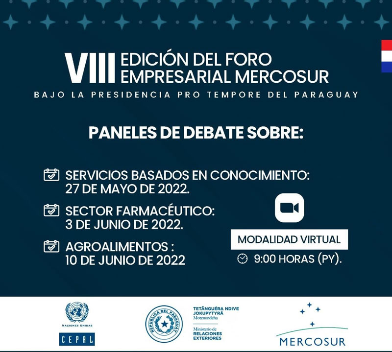 VIII Foro empresarial del Mercosur debate sobre sectores productivos de la región