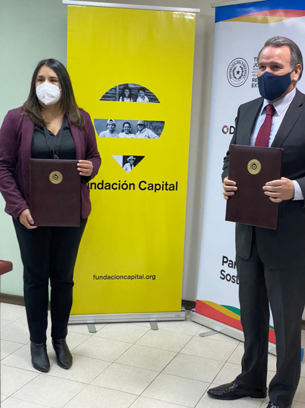 Comisión ODS Paraguay y la Fundación Capital aunarán esfuerzos por los ODS