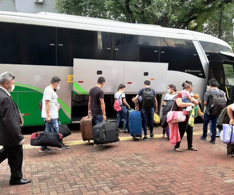 Consulado en Foz de Iguazú brindó asistencia a cientos de connacionales en situación de vulnerabilidad
