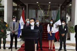 Paraguay agradece gesto solidario de México por una nueva donación de 150.000 dosis de AstraZeneca