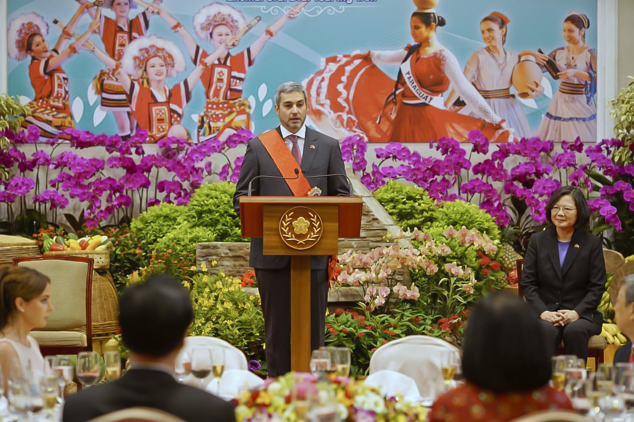 El Presidente del Paraguay fue condecorado con la “Orden de Jade Brillante con Gran Cordón” conferido por la Presidente de Taiwán 