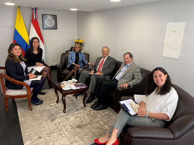 Embajada en Colombia solicitó apoyo de cónsules honorarios para  potenciar la promoción comercial