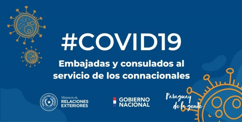 Consulados en Rosario y Resistencia con atención virtual ante casos de COVID-19 en el personal