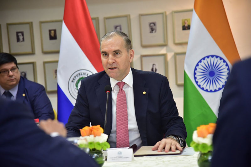 Paraguay apunta al Pacífico y tiene el firme interés de convertirse en un socio estratégico de la India en la región