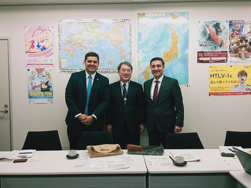 Visita del Presidente del SENACSA al Japón para la apertura del mercado de carne bovina