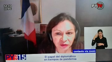 Embajadora de Francia afirma que Paraguay es número 1 en Latinoamérica en la lucha contra la COVID-19