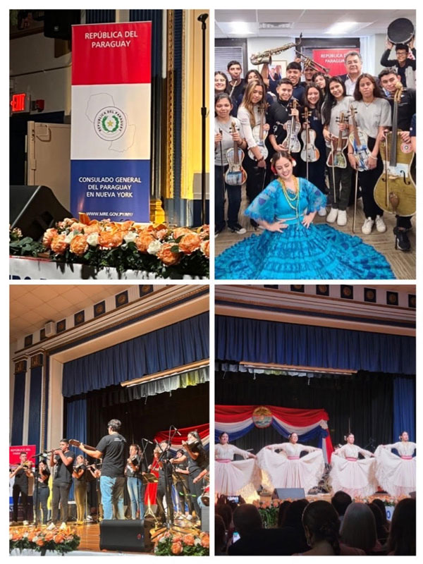 Consulado en Nueva York celebró fiestas patrias con Orquesta de Cateura, danzas típicas y comidas tradicionales