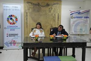 Comisión ODS Paraguay y COFUDEP acuerdan favorecer el cooperativismo