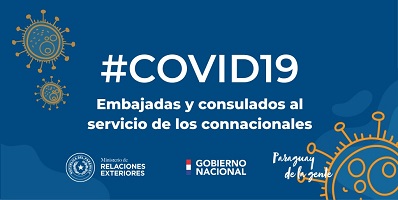 Embajadas y consulados siguen en alerta para asistir a connacionales varados o infectados por el COVID-19