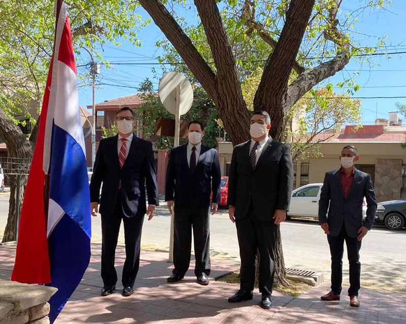 Consulado del Paraguay en Mendoza conmemoró la victoria de Boquerón