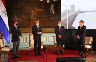 Presidente informó que se está conversando con Brasil sobre el proyecto de esclusa de Itaipú