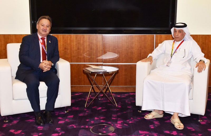 Viceministro de Relaciones Exteriores se reúne con autoridades de Qatar en el marco de la Conferencia de las Naciones Unidas sobre Países Menos Adelantados 
