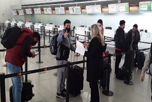 Hoy fueron repatriados 48 personas desde Uruguay