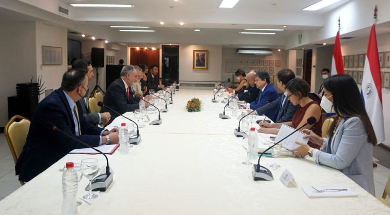 Canciller dialogó con embajadores de la Unión Europea, Estados Unidos y Japón