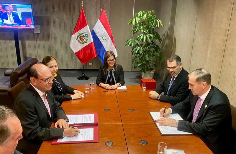 Paraguay y Perú suscriben acuerdo para cooperación en materia de asistencia consular