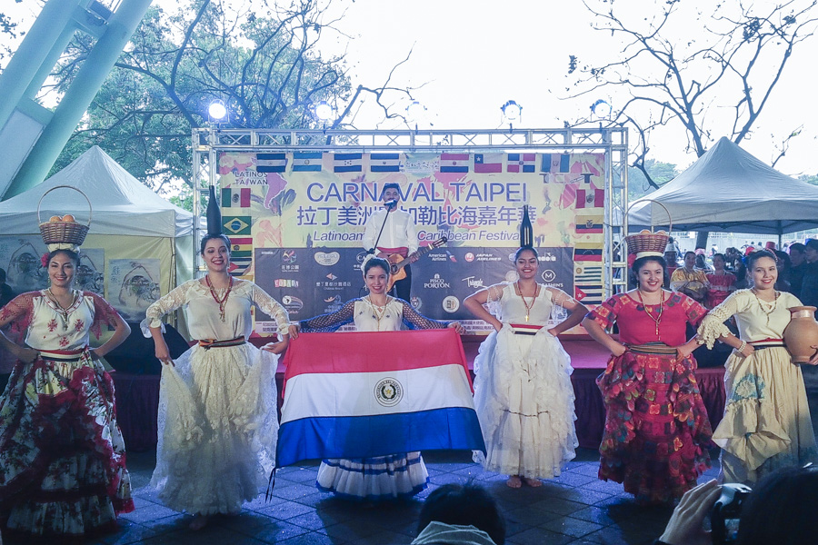 Embajada de Paraguay en China-Taiwán participó del Festival Carnival Taipei 2018