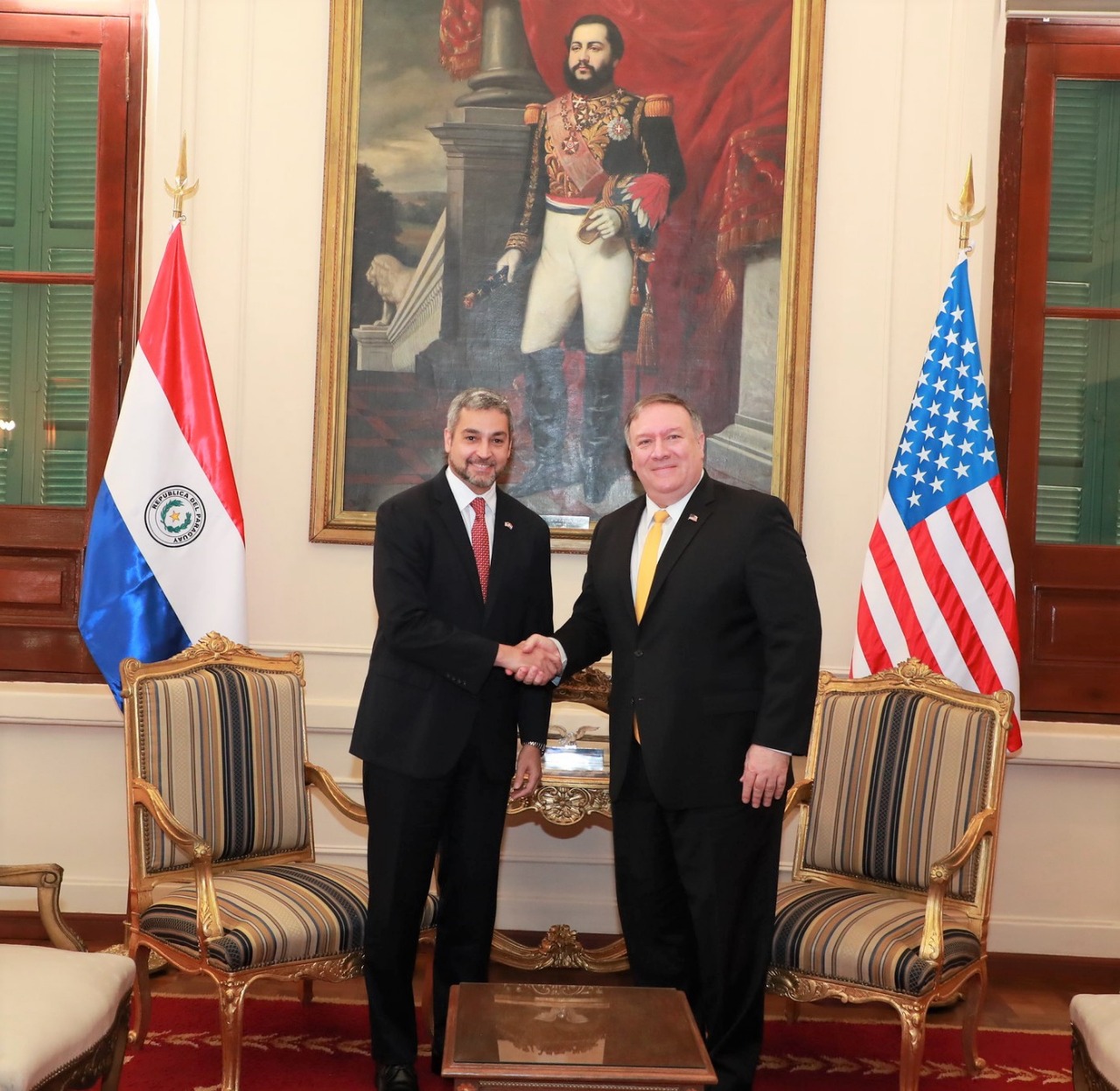 Paraguay-EEUU: Hay firme compromiso por la democracia, el combate al crimen transnacional y el beneficio comercial mutuo