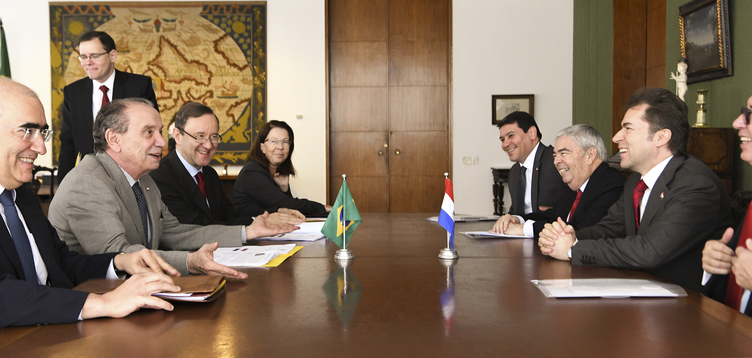 Cancilleres del Paraguay y Brasil analizaron temas de la extensa agenda bilateral
