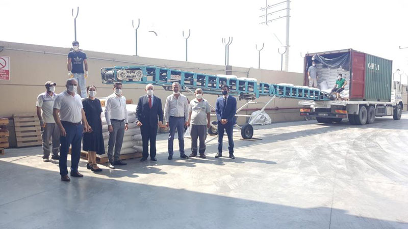 Turquía recibe las primeras 10 toneladas de arroz procedente del Paraguay 