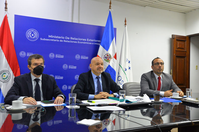 El Mercosur y República Dominicana  harán trabajo conjunto para promocionar el comercio, las inversiones y encadenamiento productivo