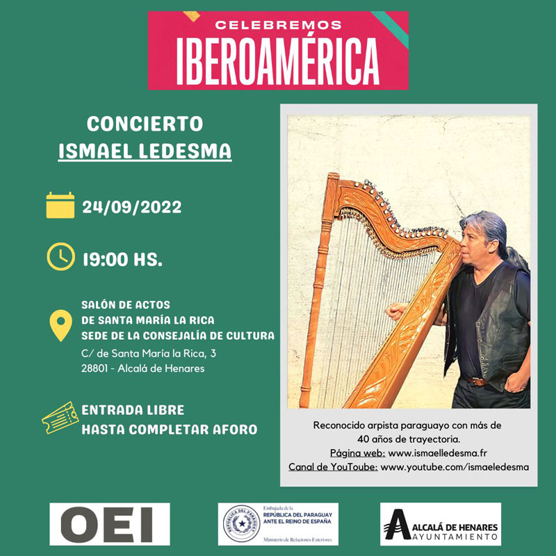 Paraguay participa de “Festival Celebremos Iberoamérica” realizado en Madrid, España