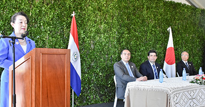 Inauguran monumento conmemorativo por los 100 años de amistad entre Paraguay y Japón
