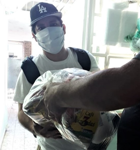 Consulado en San Pablo realizó la cuarta jornada solidaria de entrega de cestas básicas a connacionales