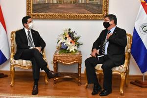 Canciller recibió a embajador de Cuba para abordar temas de la agenda bilateral