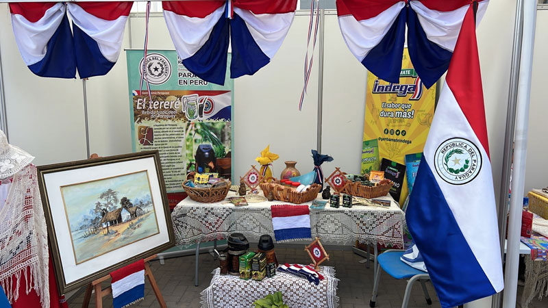 Embajada da amplia promoción del Paraguay en la Feria Internacional de Embajadas en Perú