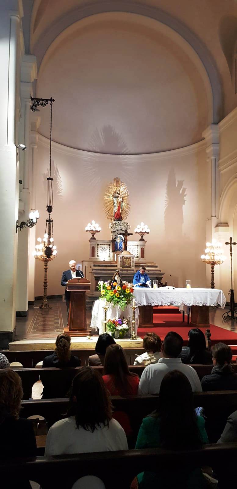 Misa en honor de la Virgen de Caacupé se realizó en Montevideo